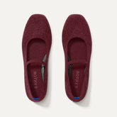 The Max Square Mary Jane - ReVelvet™ Syrah
