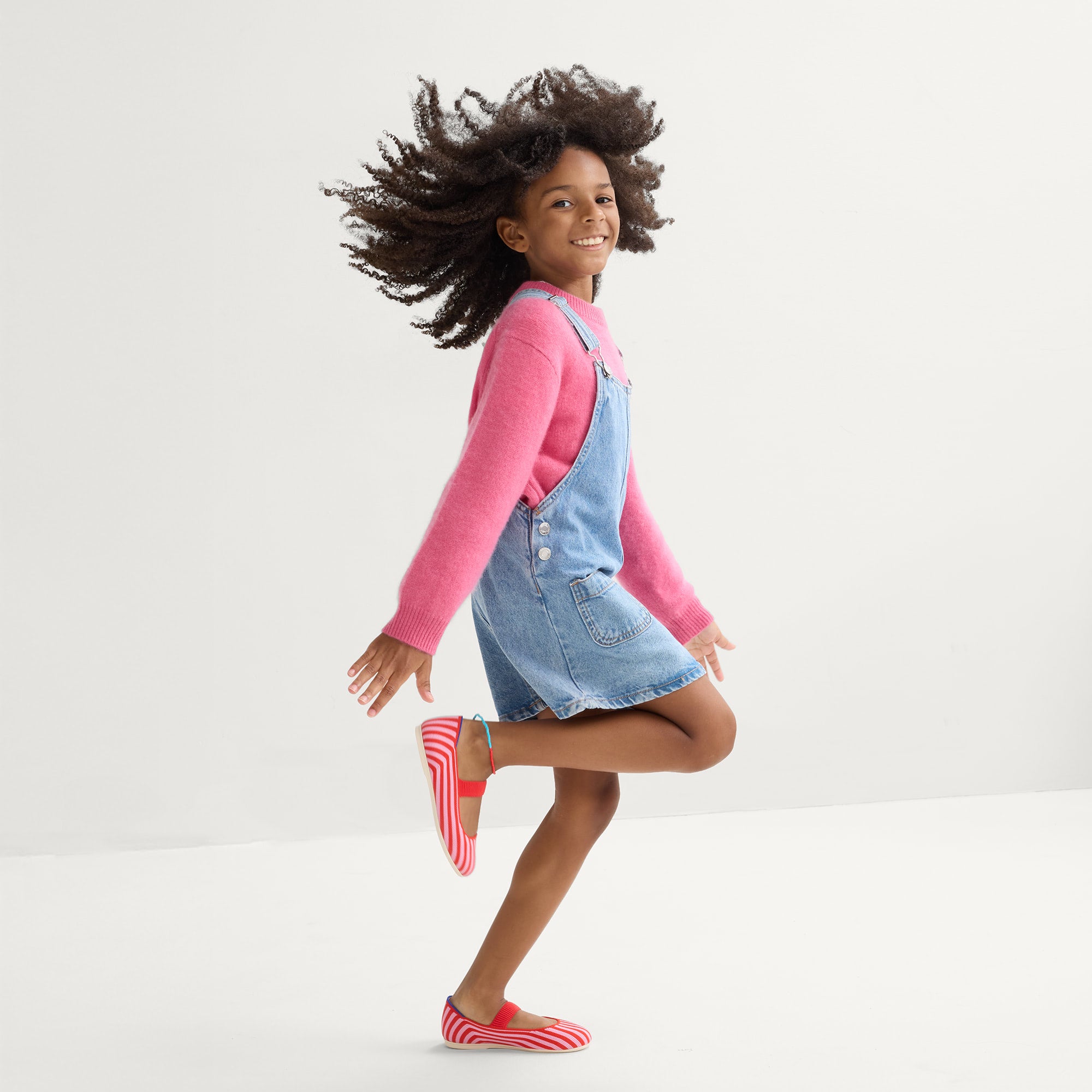 The Kids Mary Jane - Cherry Stripe