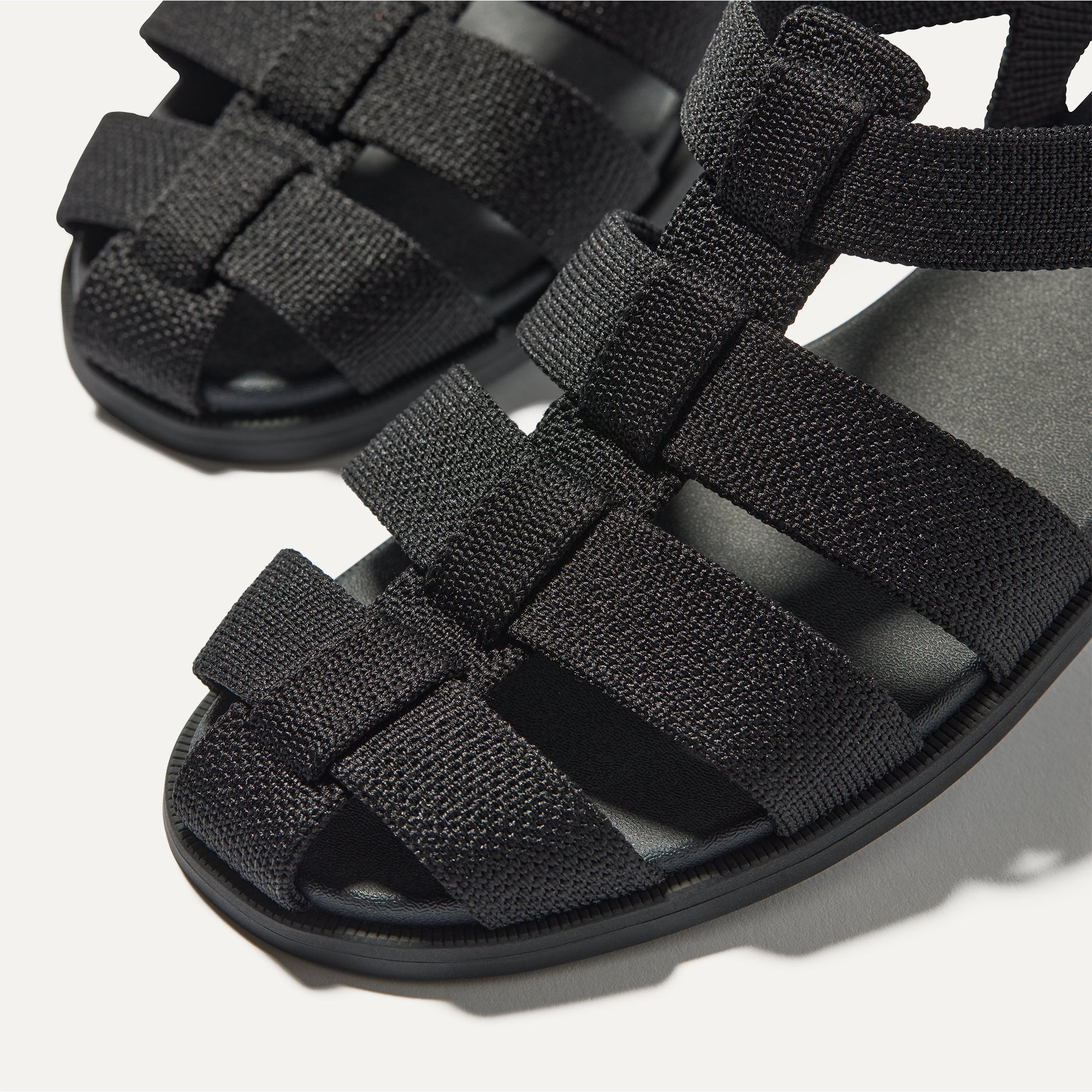 The Fisherman Sandal - Black