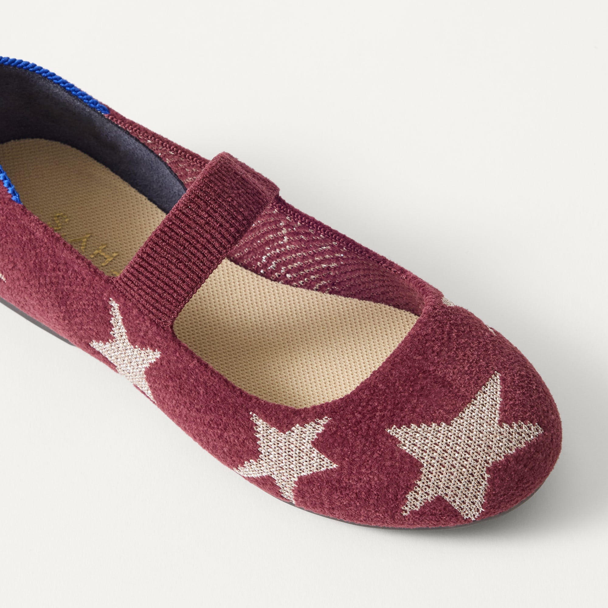 The Kids Mary Jane - ReVelvet™ Metallic Twinkleberry