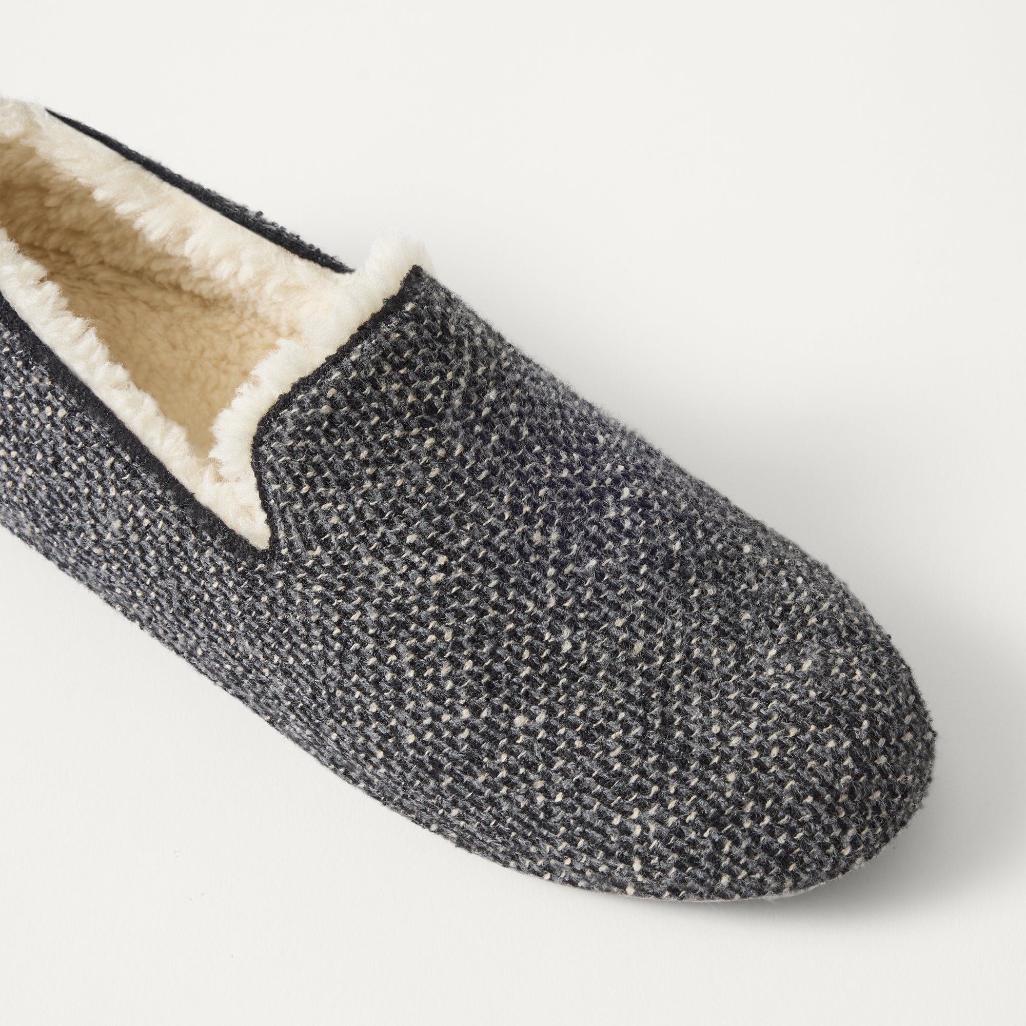 The Teddy Men's Slipper - Newsprint