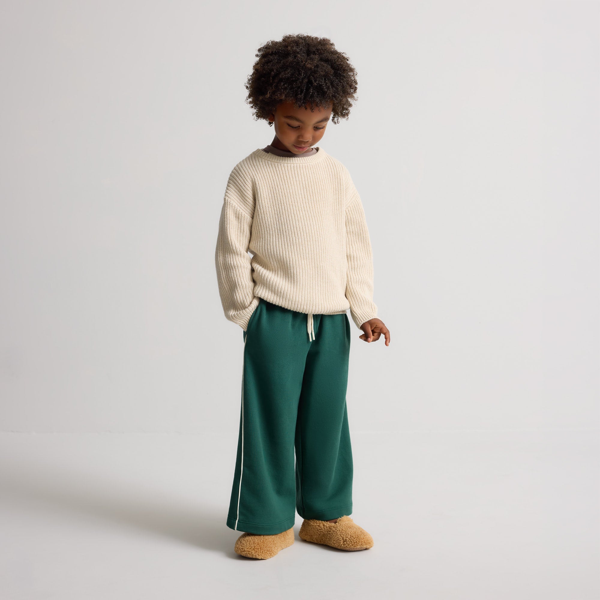 The Teddy Kids Slipper - Wren