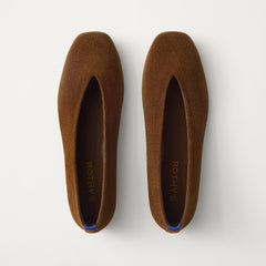 The Max Square Ballerina - ReVelvet™ Russet